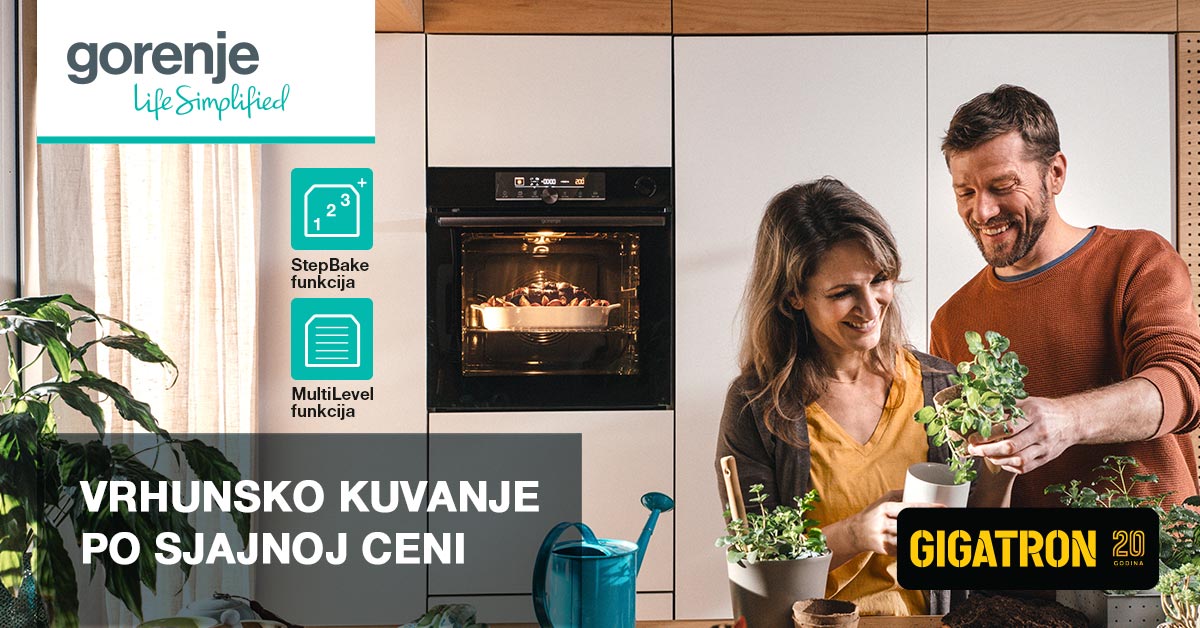 Gorenje Ugradna Tehnika Vrhunsko Kuvanje Po Sjajnoj Ceni Gigatron