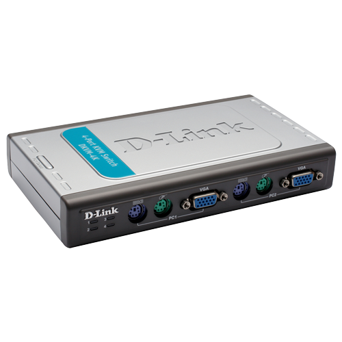 D LINK 4 Port PS 2 KVM Switch DKVM 4K Gigatron