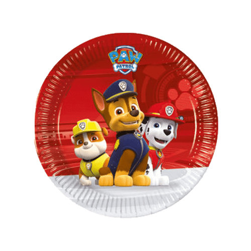 PAW PATROL Patrolne šape Papirni tanjiri Ready for action PS89775