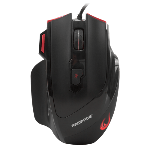 RAMPAGE SMX R17 X RAPIER Crni Gejmerski miš Gigatron