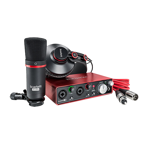 FOCUSRITE Scarlett 2i2 Studio Komplet Gigatron