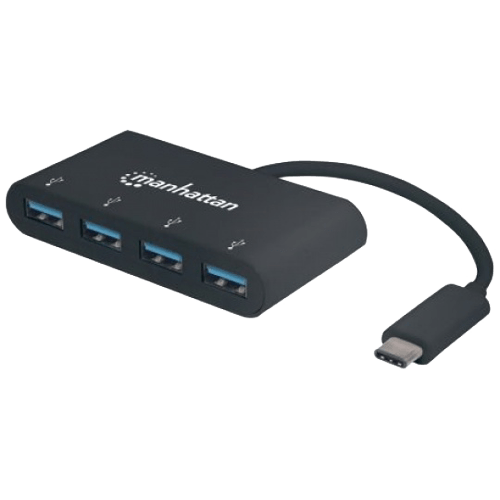 MANHATTAN USB Hub Super Speed USB C 3 2 Gigatron