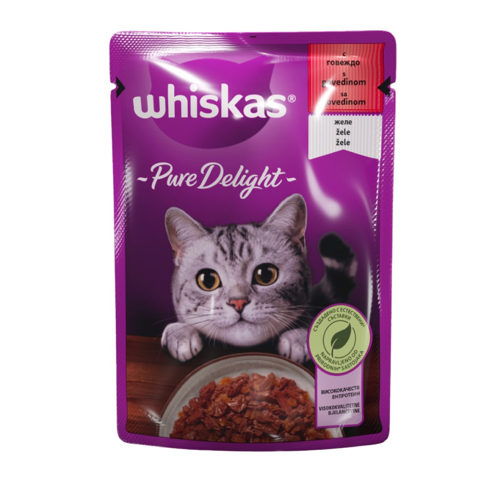 WHISKAS Kesica Govedina 85g Hrana za mačke Gigatron