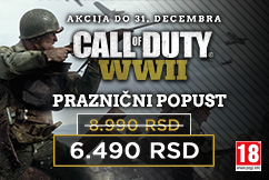 Call Of Duty WWII praznični popust