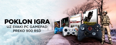 POKLON IGRA uz svaki PC Gamepad preko 900 RSD