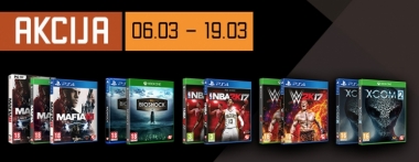 PC, PS4 i XBOX naslovi na akciji