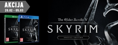 The Elder Scrolls Skyrim naslov na akciji