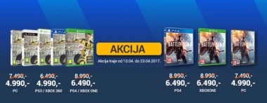 Fifa 17 i Battlefield 1 na akciji