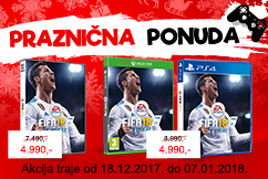 Fifa 18 - praznična ponuda