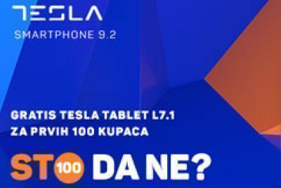 Gratis Tesla tablet L7.1 za prvih 100 kupaca