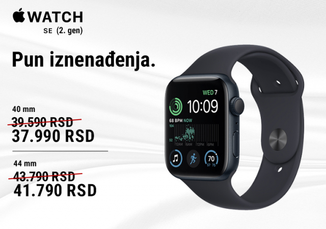 Apple Watch SE (2.gen) po super ceni