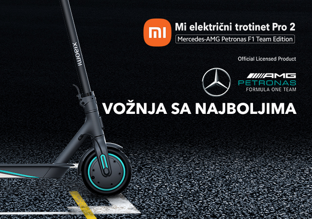 Xiaomi električni trotinet PRO 2 AMG Mercedes