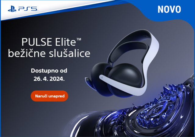 SONY PlayStation 5 Pulse Elite Wireless slušalice – novo u Gigatronu