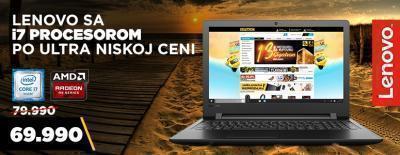 LENOVO IdeaPad 110-15ISK - Laptop sa i7 procesorom po ultra niskoj ceni