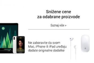 7% popusta na odabrane Apple proizvode