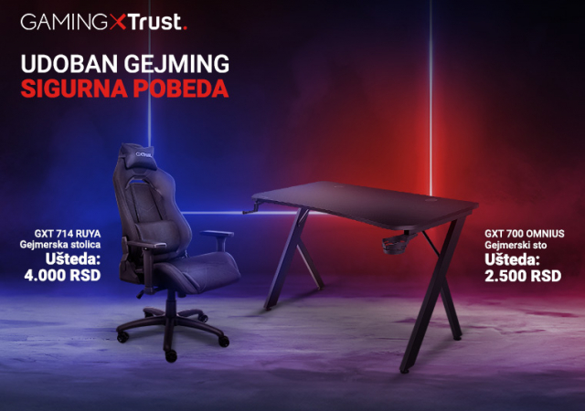 Super cene Trust gejming stolica i stolova