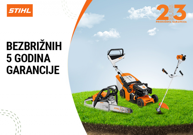 STIHL - 5 godina garancije