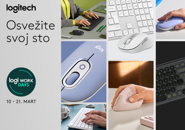 Unapredite svoj radni prostor uz Logitech