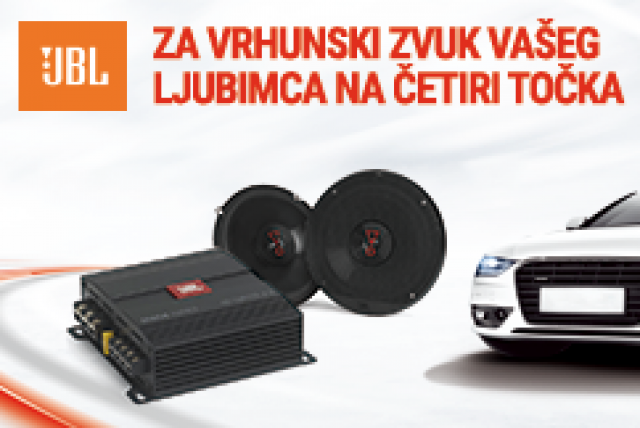 JBL auto zvučnici i auto pojačala