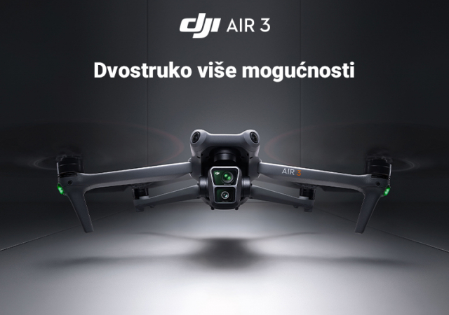 Novi DJI Air 3 dron