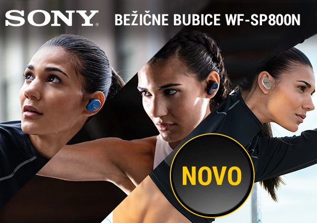 Sony WF-SP800N sportske bluetooth bubice