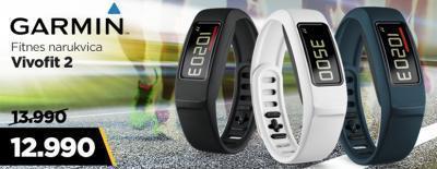 GARMIN Fitnes narukvica Vivofit 2 - Napravite zdrav korak