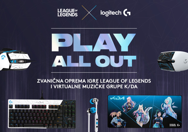 Logitech League of Legends K/DA periferije