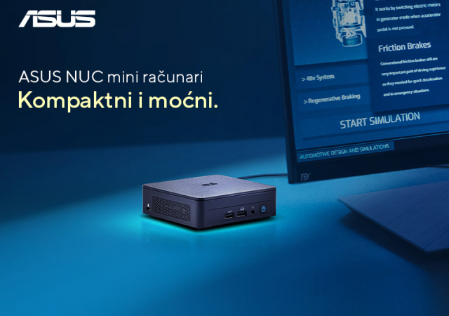 Asus NUC računari – posvećeni izvrsnosti