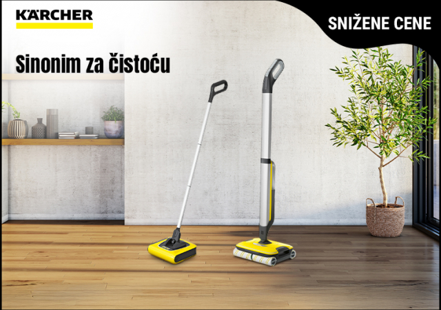 Kompletno čist dom uz KARCHER uređaje po sniženim cenama