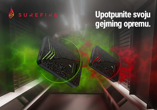 SureFire gaming HDD i SSD uređaji