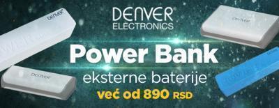 Denver Power Bank eksterne baterije