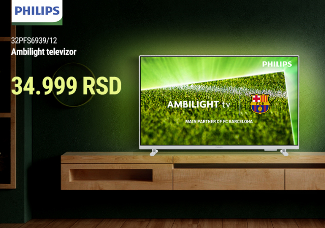 PHILIPS 32PFS6939/12 Ambilight Full HD SMART televizor u beloj boji