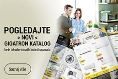 Novi Gigatron katalog bele tehnike jun 2018