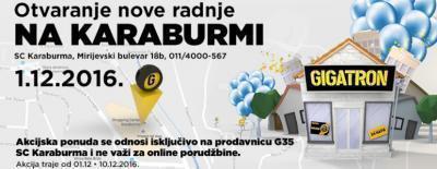 Otvaranje nove radnje na Karaburmi