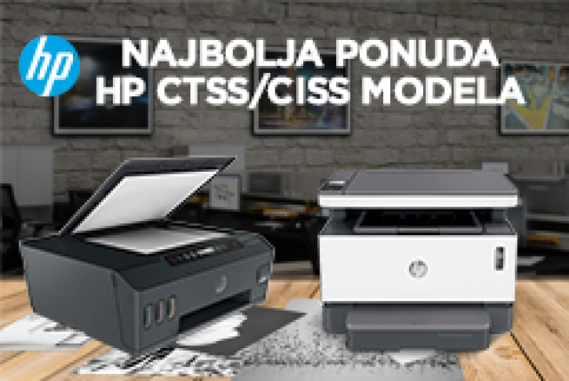 HP Smart Tank štampači i HP Neverstop laserski štampači