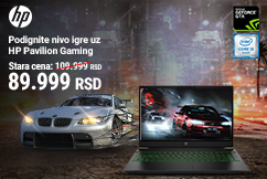 Podignite nivo igre uz HP Pavilion gaming