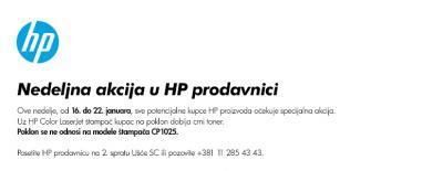 Nedeljna akcija u HP prodavnici