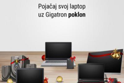 Pojačaj svoj laptop uz Gigatron poklon