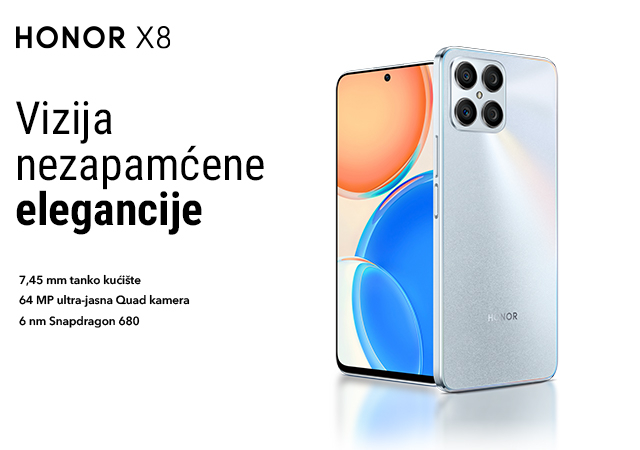 Novi Honor X8 mobilni telefon