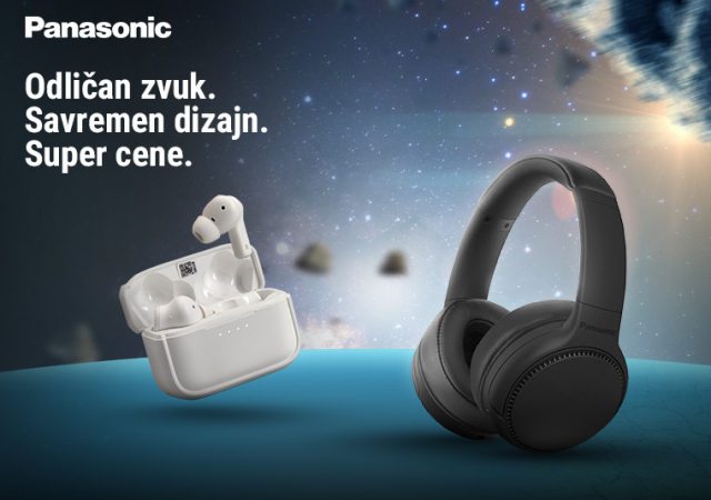 Snižene cene Panasonic bežičnih slušalica