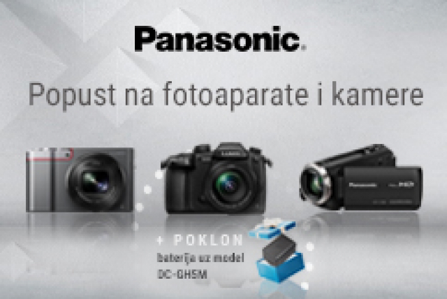 Popust na Panasonic fotoaparate i kamere