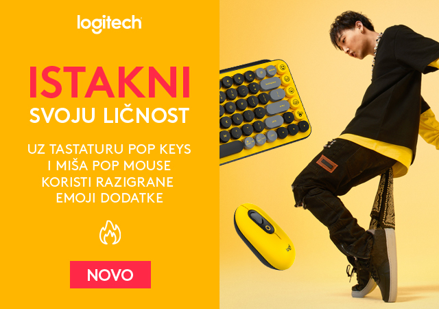 Nova tastatura i miš Iz Logitech POP serije