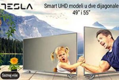 Tesla - Smart UHD modeli u dve dijagonale