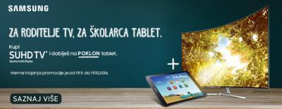 Za roditelje TV, za školarce tablet