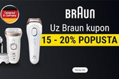 Braun kupon koji vam donosi velike popuste