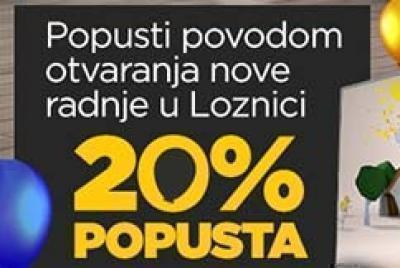 Otvaranje nove Gigatron radnje u Loznici