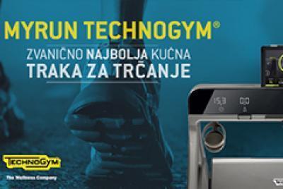 Zvanično najbolja kućna traka za trčanje-Technogym