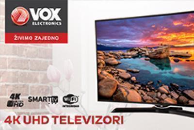 VOX - 4K UHD televizori