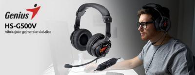 GENIUS HS-G500V Vibration gaming headset