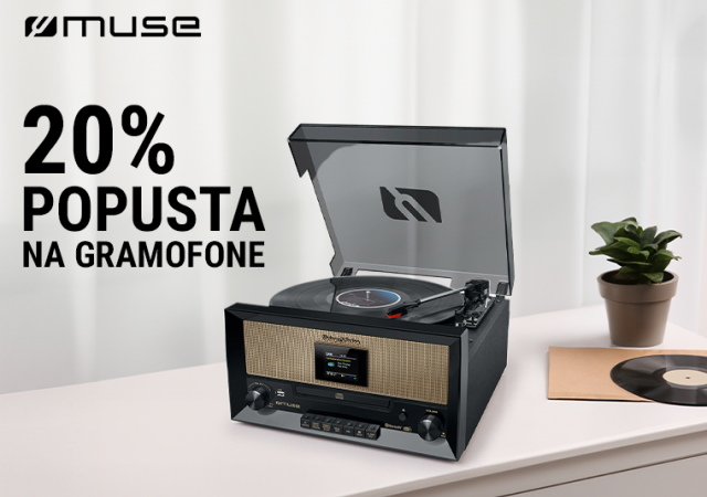 20% popusta na Muse gramofone